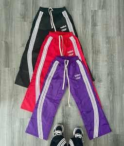 Pantalones Deportivos de Chándal para Hombre, Estilo Urbano, Holgados, con Rayas Laterales, Pierna Ancha, Estilo Francés, 2025 - Product Image 1