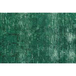 0.5x8.4 ft Turkish Vintage Rug, <b>Runner</b> Rug, <b>Green</b> White Floral Wool Rug - Product Image 5