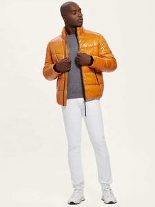 High Quality Reflective Customized Bubble <b>Puffer</b> <b>Coat</b> Jacket Winter <b>Men's</b> Warm Custom Logo <b>Puffer</b> Jackets 2025 - Product Image 5