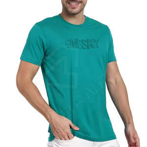 T-shirt Slim Fit à manches courtes de bonne qualité pour hommes Dernier arrivage T-shirt personnalisé à manches courtes pour hommes - Product Image 3