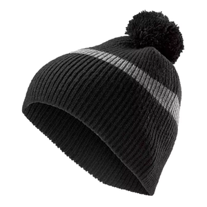 2026 Wholesale Custom New Arrival Adults Beanie in <b>Black</b> Color With Custom logo Printed Hats for <b>Men</b> - Product Image 3