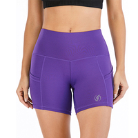 Shorts Deportivos de Verano 2024 para Mujer, de Alta Calidad, en Spandex/Poliéster, Transpirables, Ligeros, Cómodos, de Cintura Alta, Leggings Sin Costuras