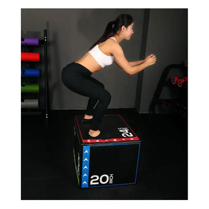 Precio de fábrica 3 en 1 Gimnasio Ejercicio Entrenamiento Ajustable Espuma suave Caja de salto pliométrica Fitness - Product Image 5
