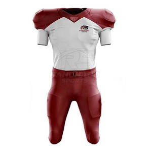 Meilleures ventes d'uniformes de football américain, dernier style d'uniformes de football américain, uniformes de football américain à séchage rapide - Product Image 1