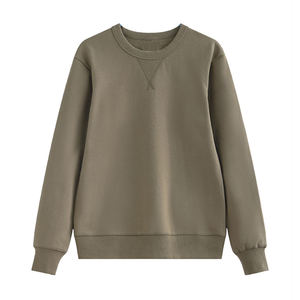 2025สเวตเชิ้ตทรงหลวมทำจากโพลีเอสเตอร์สำหรับผู้หญิงเสื้อสเวตเชิ้ตทรงหลวมเปิดไหล่ตกสไตล์พรีเมี่ยมแบบใหม่ - Product Image 2