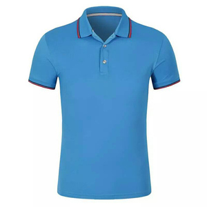 Venta al por mayor de alta calidad por encargo Polo camiseta de peso pesado cómodo más tamaño 100% algodón manga corta polos para hombres - Product Image 1