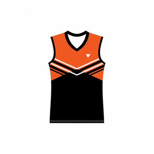 Uniforme de Animadoras de Poliéster Transpirable de Secado Rápido, Talla Grande, Personalizable, Diseño Más Reciente, Superventas - Product Image 3