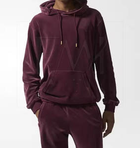 Chándales deportivos para hombre 100% algodón terciopelo polar patrón sólido 2 1 diseño transpirable de talla grande secado rápido personalizado - Product Image 4