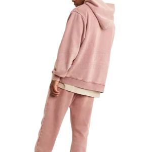 Sudaderas con capucha de lavado ácido transpirables de secado rápido Logotipo de impresión personalizado Sudaderas con capucha de lavado ácido de alta calidad para hombres 2026 - Product Image 4