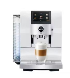 Cafetera Inteligente Totalmente Automática Original, de Aluminio Blanco con Recipiente de Leche de Vidrio, Nueva y Mejorada - Product Image 1