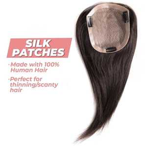 Extensions de cheveux humains vierges Remy 100% naturels, lisses, tissage traditionnel indien, cuticules intactes, double épaisseur, mèches longues - Product Image 4