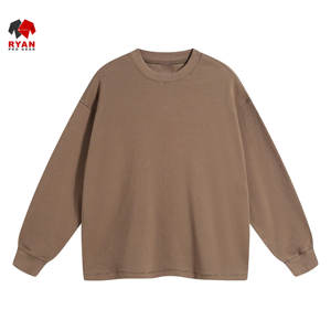 T-shirts pour hommes de haute qualité personnalisés, tissu confortable et respirant, manches longues avec logo personnalisé - Product Image 2