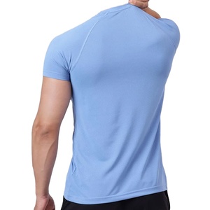 Camiseta Deportiva de Gimnasio al por Mayor, Compresión, 100% Algodón, Ajuste Regular, Ligera, Cuello Redondo, Secado Rápido - Product Image 4