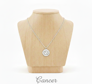 Collier chaîne délicat en argent sterling 925 de haute qualité, fait sur mesure, avec pendentif géométrique du signe du zodiaque, plaqué or rose, unisexe, luxe - Product Image 5