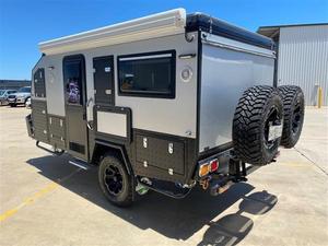 Mejor precio 2024 Expedition Teerdrop Camper Trailers Precio bajo Road Camper Trailer Caravan Van Shell 4x4 Entrega rápida - Product Image 2