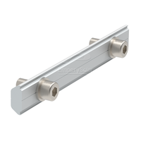 Accessoires de support de panneau solaire Connecteur de rail en aluminium AL6005-T5 Système de montage solaire pour toiture, abri de voiture et sol