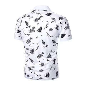 Nouveaux polos classiques pour hommes à séchage rapide, motif uni, toile, manches courtes, streetwear, vente en gros - Product Image 2