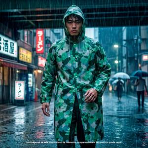 Impermeable de Nailon con Dibujos Animados para Niños, Suave al Tacto, No Tóxico, Ecológico, Moderno, para Viajes y Hogar, Chubasquero Premium - Product Image 4