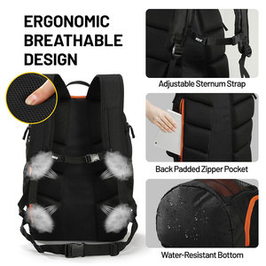 Mochila de Fútbol de Nuevo Estilo con Impresión Personalizada, MOQ Bajo, Oferta de Logotipo Personalizado, Bolsas de Fútbol al por Mayor para Hombre - Product Image 4