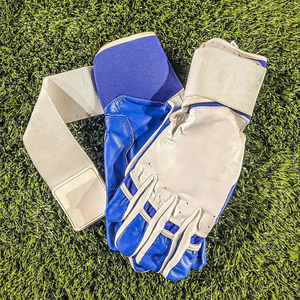 Precio al por mayor Guantes de béisbol personalizados Guantes de béisbol de la mejor calidad Guantes de bateo blancos hechos de cuero de vaca - Product Image 5