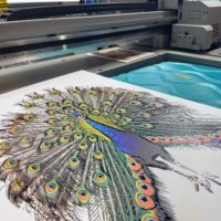 Mesin Printer Inkjet Flatbed I3200 Head Flatbed Printer UV Ink Mesin Cetak Digital untuk Casing Akrilik, Papan KT, dan Ponsel