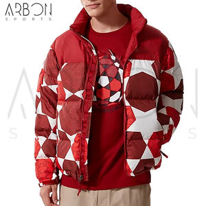 Chaud Durable Personnalisable Marque Coupe-Vent Respirant et Confortable Matelassé Chaud Extérieur Pour Automne et Hiver Puffer Veste À Capuche - Product Image 4