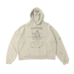 2025 nueva sudadera con capucha de gran tamaño para mujer en lavado ácido gris suave manga larga pulóver sudadera streetwear Drop Shoulder Basics hoodies - Product Image 3