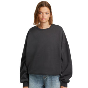 Ras du cou Crop Sweatshirts Casual Solid Loose Fit Workout Cropped Pull Sweat pour les femmes Personnalisé Respirant OEM - Product Image 5