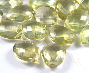 ลูกแพร์เลมอนควอทซ์แบบหลวมอัญมณีสีเหลืองแบบธรรมชาติราคาโรงงานสำหรับเครื่องประดับทองเงิน - Product Image 1