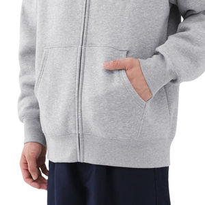 Sudadera con Capucha Personalizada para Hombre, Ropa de Algodón Grueso, Sudadera Extra Grande, Sudadera con Capucha Vintage con Cierre, Sudadera Básica de Algodón Mezclado - Product Image 5