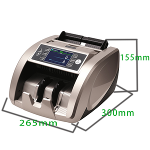 Máquina Contadora de Dinero con Detector de Billetes Falsos, Detecta Múltiples Divisas, Contador de Billetes de Polímero de Mozambique (<span class=keywords><strong>MZN</strong></span>), USD, EUR, con Detección de Valor Mixto - Product Image 1
