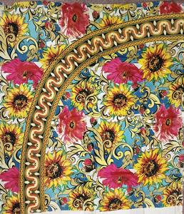 Tissu imprimé floral Mandala coloré pour vêtements Matériau en coton respirant doux pour chemises robes jupes et décoration de la maison - Product Image 5