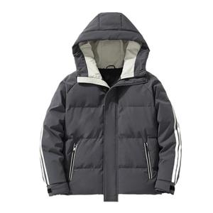 Chaqueta acolchada de algodón de lona con forro polar grueso para hombre nuevo de invierno - Product Image 5