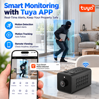 Mini caméra numérique Wi-Fi IP infrarouge 3-en-1 compacte pour le corps et la pièce, avec carte mémoire et SDK Tuya