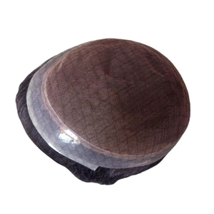 Peluca virgen de cabello rizado Birmano para hombres Taz Hair BD's Glueless Toupee Postizo cómodo y duradero - Product Image 6