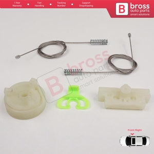 Kit de réparation de lève-vitre avant droit BWR5314 pour Punto Grande Evo MK3 199 2005-2024 3/5 portes 51723315 - Product Image 6