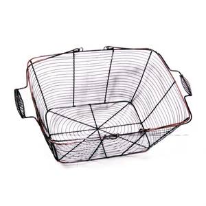 <b>Metal</b> Kitchen Decoration Desk Organizer Vegetable Fruit Gold Rose Iron <b>Basket</b> Wire <b>Metal</b> Black <b>Storage</b> <b>Baskets</b> for Home - Product Image 6