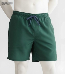 Pantalones Cortos Deportivos de Malla Personalizados para Hombre, de Poliéster Liso para Sublimación, Estilo Urbano, Costura Interior de 5 Pulgadas, Talla Grande, para Gimnasio, Baloncesto, Verano - Product Image 1