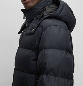 Veste d'hiver chaude sur mesure pour homme, manteaux d'hiver en duvet de haute qualité, veste matelassée rembourrée en duvet pour homme - Product Image 3