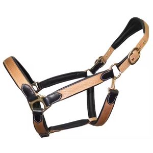 Licou en cuir de cheval de qualité supérieure personnaliser la conception et la couleur avec un licou de cheval en laiton à prix abordable - Product Image 4