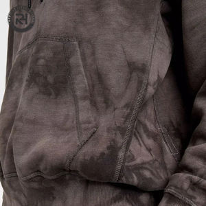 Mode Vintage gros hiver acide lavage polaire 100% coton personnalisé surdimensionné Streetwear à capuche pour hommes femmes en vrac - Product Image 5