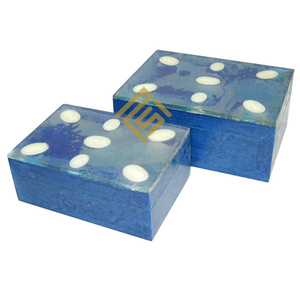 Top Selling Custom Logo Packaging Indian Handicraft Item Horn Bone Gift Item Unique MOP Box Necklace <b>Jewellery</b> Decorative Boxes - Product Image 4