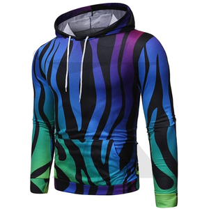 Sudadera con capucha térmica personalizada de poliéster 100% para hombre, Sudadera ligera de moda de alta calidad con logotipo personalizado - Product Image 2