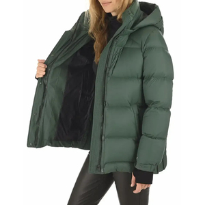 Vente en gros Veste matelassée en coton pour femmes, dernière conception avec fermeture éclair, vêtements d'hiver respirants et abordables - Product Image 4