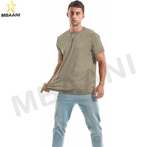 T-shirts pour hommes - T-shirts en coton premium à col rond - Product Image 3