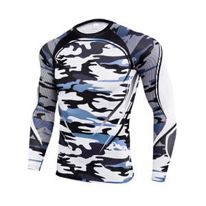 T-shirt de course à compression personnalisé pour homme, col rond, vêtements de sport de fitness, vêtements de sport à séchage rapide, haut d'entraînement athlétique - Product Image 5