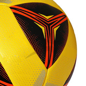 Suministro directo del fabricante Balones de fútbol avanzados personalizados con rayas blancas Tamaño 5 Fútbol de PVC para entrenamiento - Product Image 4