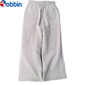 Pantalon de survêtement à rayures personnalisé pour homme, style décontracté tendance, style streetwear, pantalon large ample en coton tricoté, pantalon de jogging évasé - Product Image 2