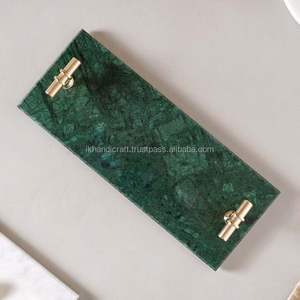 Haute Qualité Personnalisé Moderne Blanc Marbre Plateau De Fromage Couteau En Bois De Noël Eid Ramadan Décoratif Portable Ménage - Product Image 4