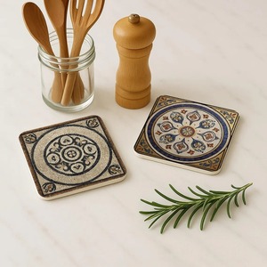 Posavasos de Mosaico de Vidrio Ecológicos de Primera Calidad Más Vendidos para Tazas de Café, Té y Vasos, a un Precio Competitivo - Product Image 1